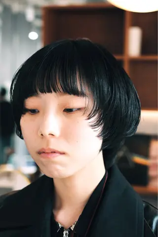 ショート アライ ナタカのヘアスタイル