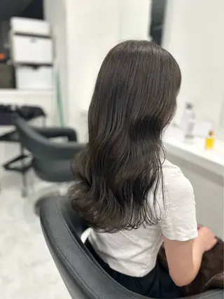 ロング カラー ふわっと抜け感🫧 ブラウンベージュ🤎のヘアスタイル
