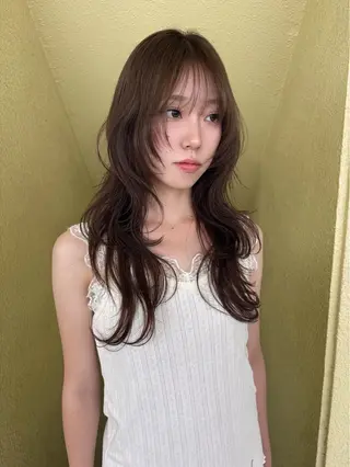 ロング カラー カラーモデル/ wakana🫐💟のヘアスタイル
