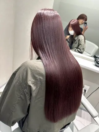 ロング Rita/髪質改善/ ブリーチなしWカラーのヘアスタイル