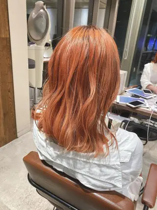 カラー 顔まわりの神様✨ 透明感カラー藤嶋秀幸のヘアスタイル