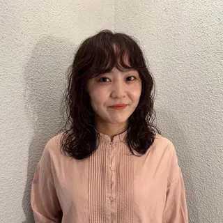 ミディアム 🦢パーマモデル 様募集中🦢AI🫧のヘアスタイル
