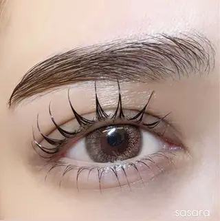 マツエク・マツパ 🍒束感まつ毛ෆ sasara🍒のマツエク・マツパデザイン