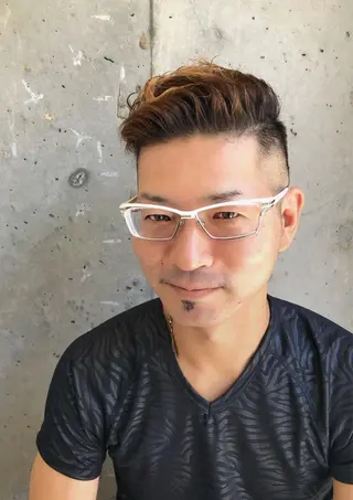 ショート カラー エクステ指名No.1 【店長】橘田のヘアスタイル