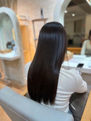 セミロング 髪質改善特化/縮毛矯 正特化/Sorutoのヘアスタイル