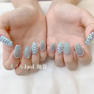 ミディアム ネイルJaol 池袋のネイルデザイン