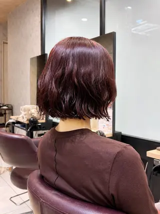 ショート カラー 🫧❤️暖色艶カラ ー❤️🫧Kyaraのヘアスタイル