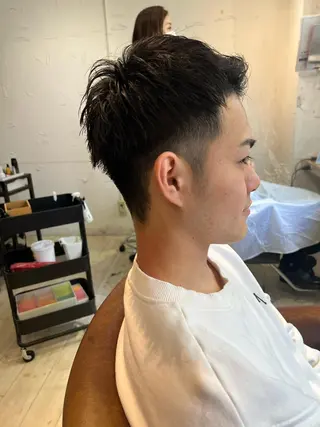 メンズ 才門 真菜のヘアスタイル