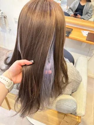 セミロング siie ヤギのヘアスタイル
