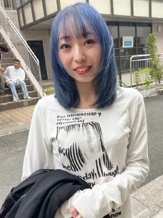 ショート カラー ヘアアレンジ ブリーチ矯正髪質改善 ✨オオエタクミのヘアスタイル