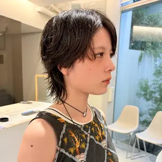 ショート レイヤーカット🪄 ヘアセット🪄シホのヘアスタイル