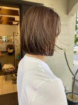 ショート 金子 歩実のヘアスタイル