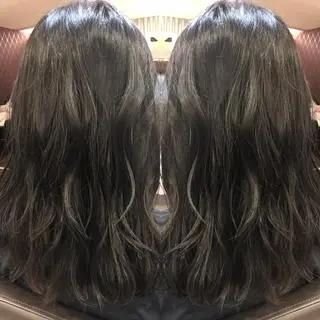 ロング カラー box mico. mutsumiのヘアスタイル