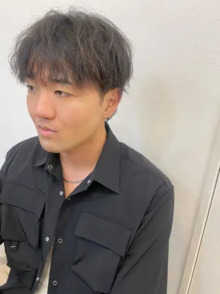 カラー パーマ メンズ 似合う髪型見つけます AYAKAのヘアスタイル