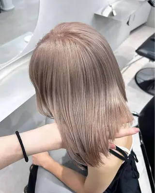 ショート カラー sera 🎀ベージュのヘアスタイル