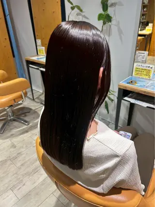 カラー カラーモデル募集 佐藤 有彩のヘアスタイル