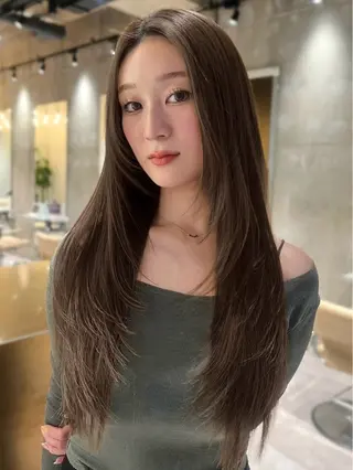 ロング カラー haruka kobayashiのヘアスタイル
