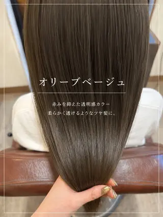 ロング 中村 紫乃のヘアスタイル