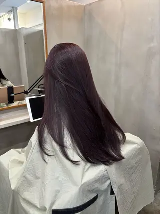 ロング カラー 中園康 /カラー/ブリーチのヘアスタイル