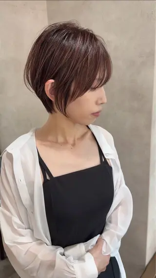 ショート カラー RIENSリエンス ✂️木村康二✂️のヘアスタイル