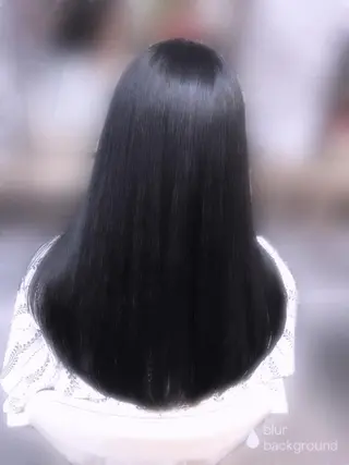 ロング カラー しー ちゃんのヘアスタイル