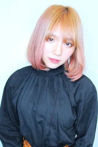 ミディアム カラー ⭐️バッサリカット モデル募集⭐️佐野のヘアスタイル