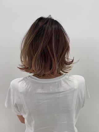 ショート ボブ特化・縮毛矯正/ 上原麗咲希のヘアスタイル