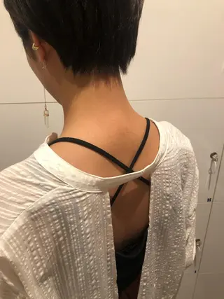ショート 齋藤 真子のヘアスタイル