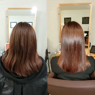 ロング nao 艶カラー・髪質改善のヘアスタイル