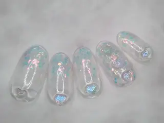 ネイル AGnail 富永 /ちゅるん韓国ネイルのネイルデザイン