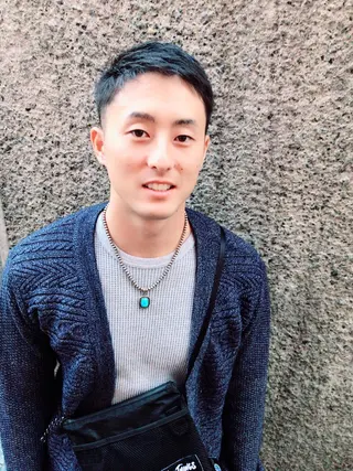ショート カラー パーマ メンズ ちこ .のヘアスタイル