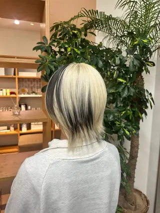 カラー ブリーチカラー/ わきたちえ🌻のヘアスタイル