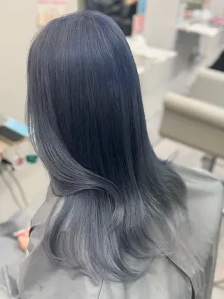 ロング カラー 🩵KUREA🩵 /似合わせカットのヘアスタイル