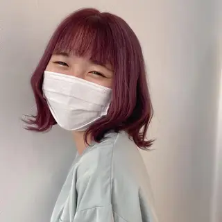 カラー 💖改善カラー 板倉百花💖のヘアスタイル