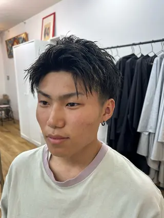 メンズ ⭐️美髪矯正 透明感 nobuのヘアスタイル