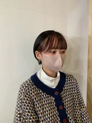 ショート 小西 美帆のヘアスタイル