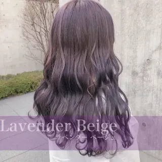ロング ワンズリー中明度 店舗公式のヘアスタイル
