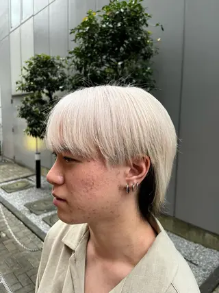 ミディアム カラー 🇰🇷韓国ヘア TAKUMI🐯💎のヘアスタイル