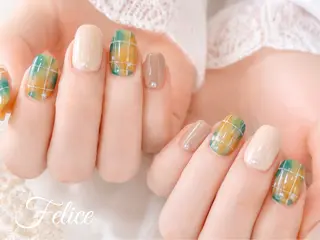 ネイル HITOMI Felice川間のネイルデザイン