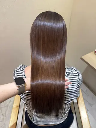 ロング 💎縮毛矯正/透明感 カラー💎椎葉みひろのヘアスタイル