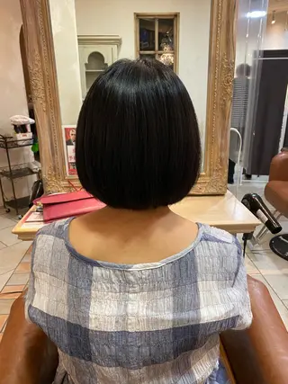 ショート 井上 日菜乃のヘアスタイル