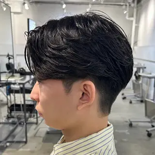 パーマ メンズ メンズ清潔感のプロ 💈メンズパーマ藤田のヘアスタイル