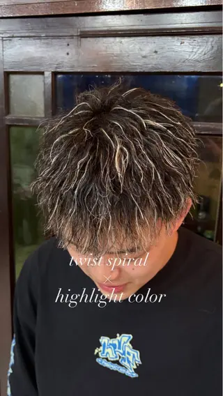 ショート パーマ 山本拓実 立川美容師のヘアスタイル