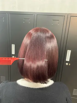 ミディアム カラー ALLEN hair /まなのヘアスタイル