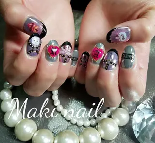 ネイル ショート ･:*+.✳︎˚✧₊ MAKI NAILのネイルデザイン