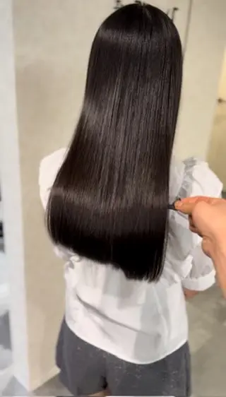 ロング 新栄 夏のヘアスタイル