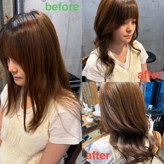 ミディアム カラー ヘアアレンジ 🍀Ryosuke 🍀のヘアスタイル