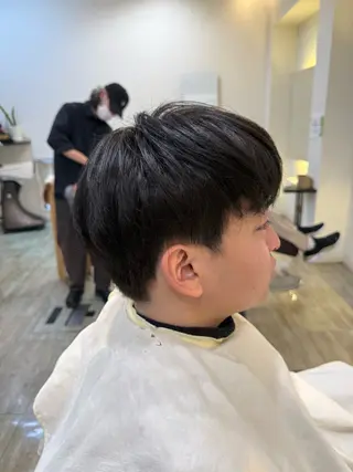 ショート メンズ 永井 天斗のヘアスタイル