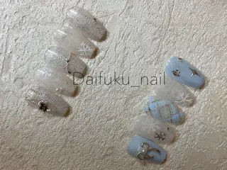 ミディアム Daifuku nailsのネイルデザイン