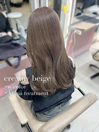 カラー 褒められヘア×顔周り カットRena🎀のヘアスタイル